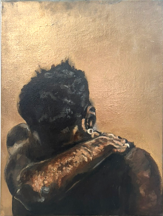 No faces 2, 2023 40x50 cm