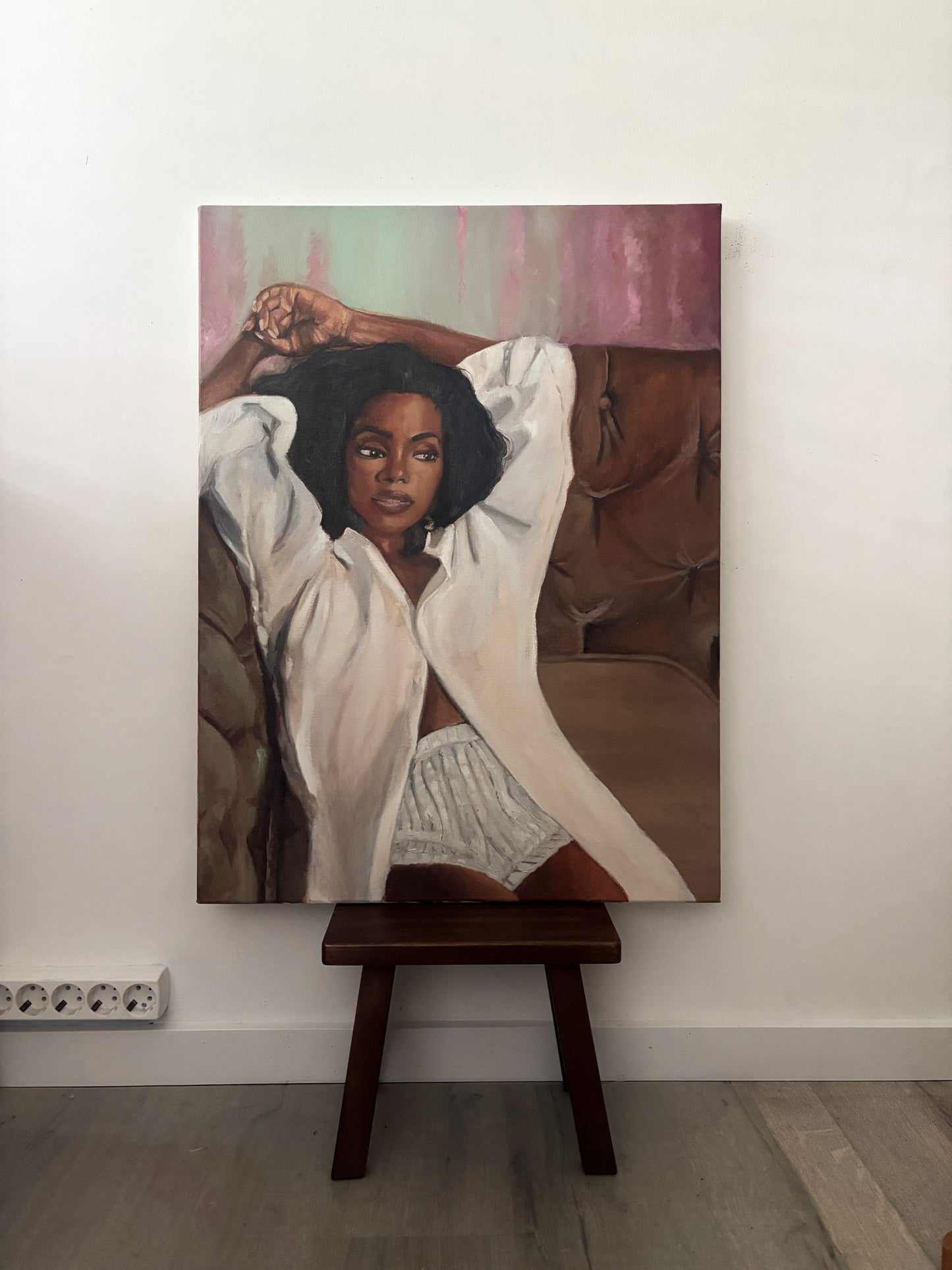 In her own time, 60/80 cm, 2026