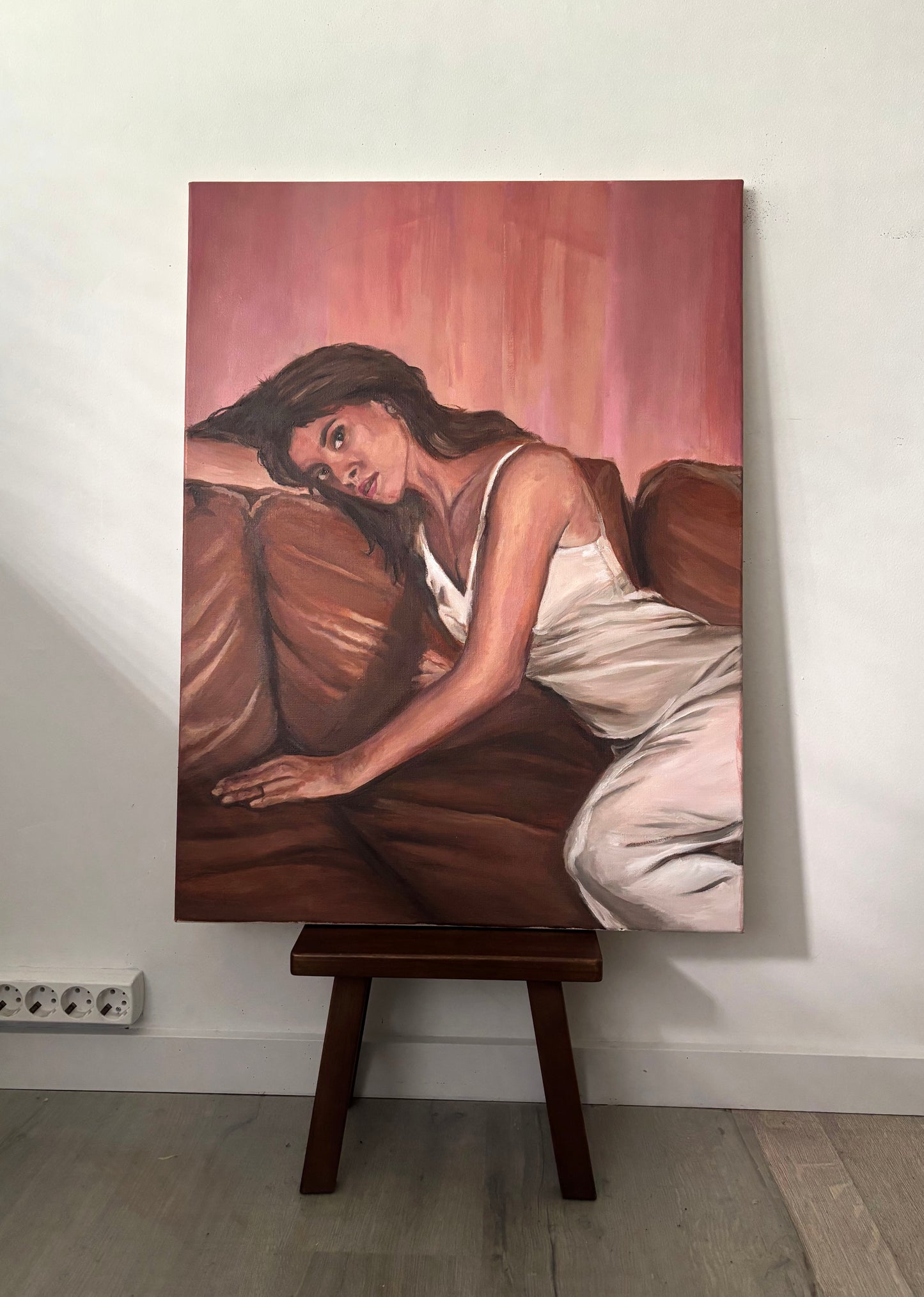 Waiting in Silence, 60/80 cm, 2026